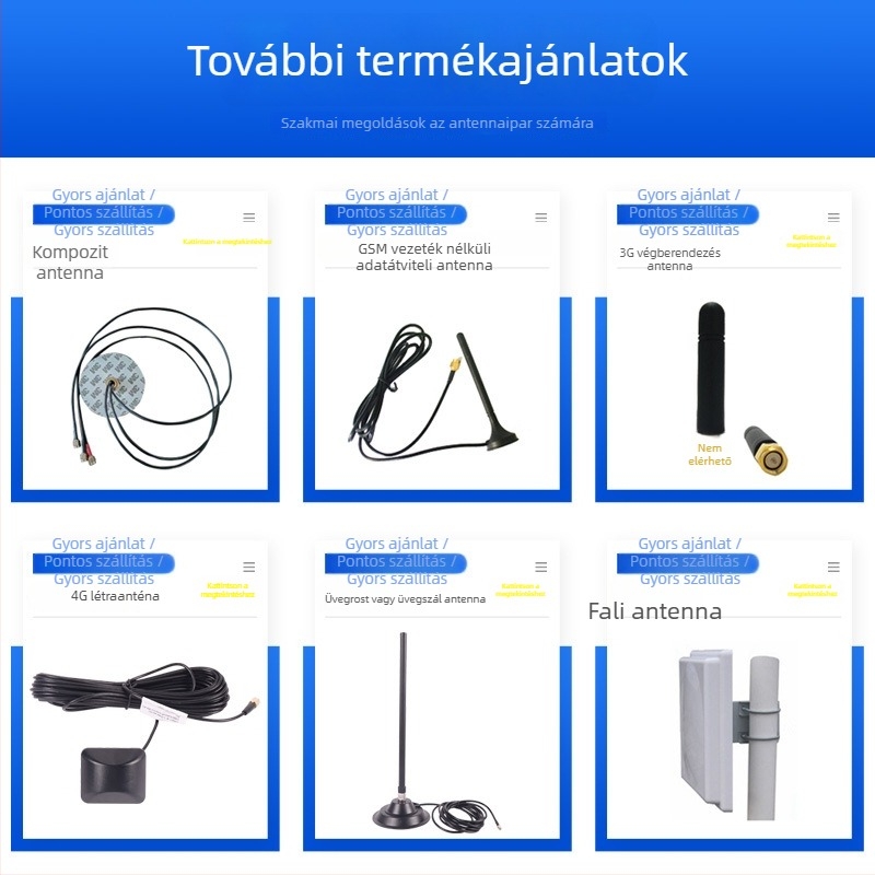 Tiancong GPS autóantenna beépített teljes sávú Wi‑Fi-vel, magas nyereség és stabil jel