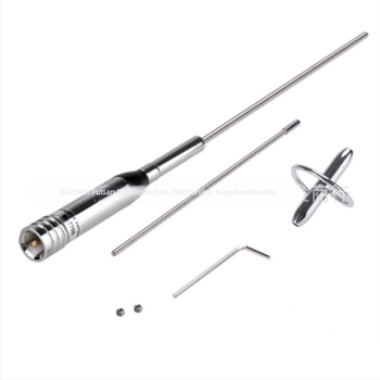 NL-770S járműre szerelt walkie-talkie antenna – univerzális járművekhez, rövid antenna, jel növelés, két szakaszos kivitelezés
