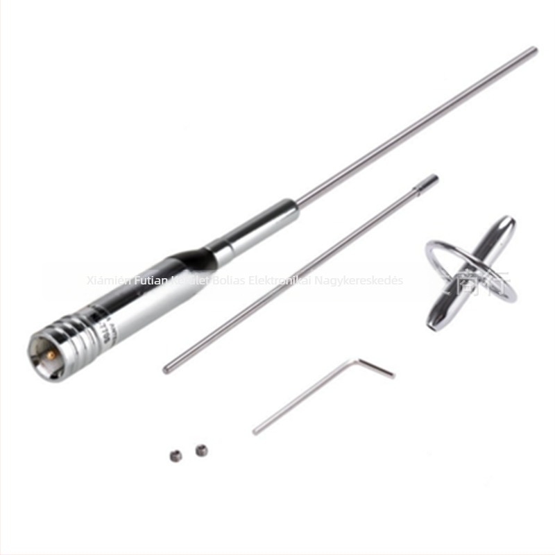 NL-770S járműre szerelt walkie-talkie antenna – univerzális járművekhez, rövid antenna, jel növelés, két szakaszos kivitelezés