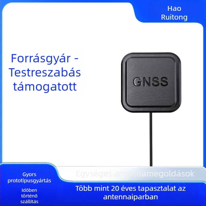 Haoruitong Külső járműre szerelhető GNSS többfrekvenciás, nagy pontosságú aktív antenna GPS L1/L2/L5 BeiDou B1/B2
