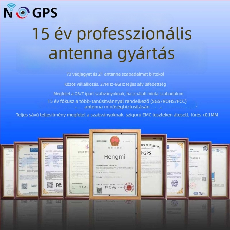FM autórádió antenna jelátvivő erősítő DAB+