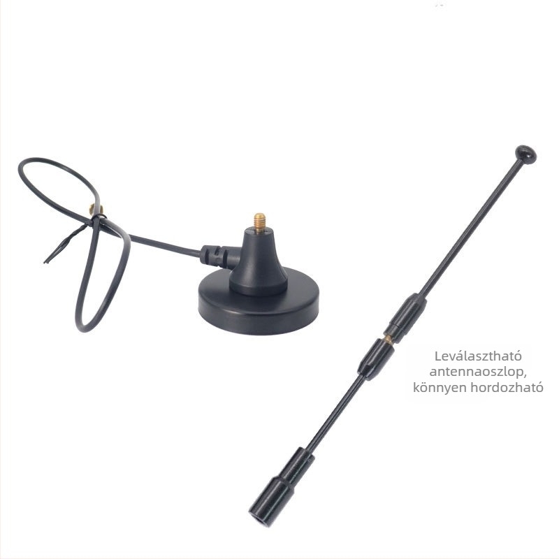 4G/LTE többsávos autó- és vending gép antenna, magas nyereség, 50 Ω impedancia, SWR ≤1.5, nyereség 40