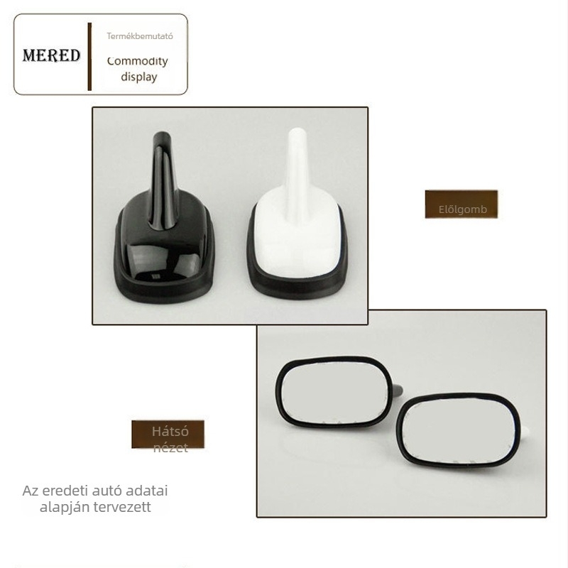 Universális VW Shark Fin antenna dekoratív, ragasztásos telepítés, 220V, 110 mA