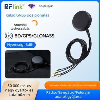 Beidou BD külső GNSS pozicionáló antenna, járműre szerelt gombafejű antenna navigációs GPS-hez