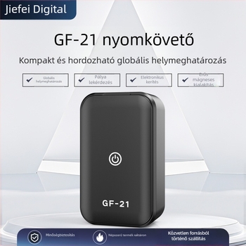 GF21 GPS-tracker járművekhez – gyerekek, háziállatok és idősek követésére, vízálló, hosszú üzemidő