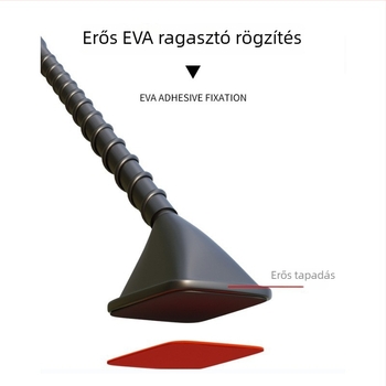 Dekoratív autóantenna - univerzális külső tetőantenna, menetes rögzítés, ragasztóval történő felszerelés, kompatibil minden modellhez