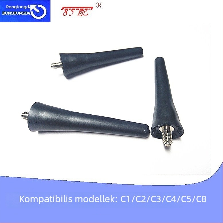 RTD autórádió antenna Citroen C1, C2, C3, C4, C5 és C8 modellhez, menetes telepítés, 12V, 10A, élettartam 8600 h