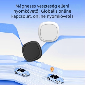 Autó GPS-nyomkövető, modell V83, GPS-pontosság 5 m, kerítésriasztás, IP67 vízállóság