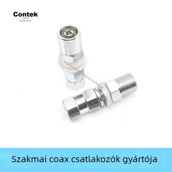 SO239–3/8-24 jármű antenna adapter (Firestik K-4A) – Márka: connect-et, Szigetelő anyag: Réz