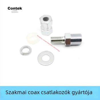 SO239–3/8-24 jármű antenna adapter (Firestik K-4A) – Márka: connect-et, Szigetelő anyag: Réz