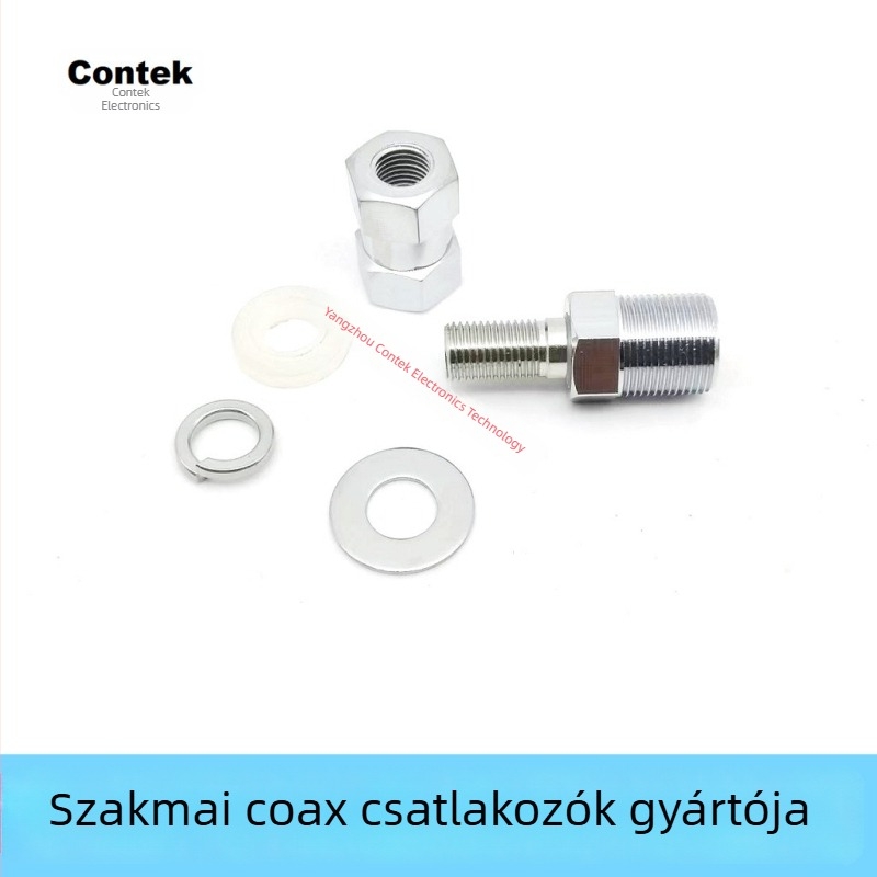 SO239–3/8-24 jármű antenna adapter (Firestik K-4A) – Márka: connect-et, Szigetelő anyag: Réz