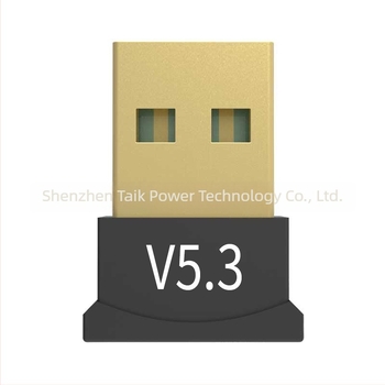 Bluetooth USB adapter – Bluetooth 5.3, USB interfész, átviteli sebesség 100 Mbps, hatótáv 10 m, Plug & Play