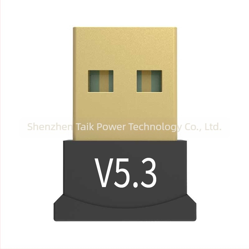 Bluetooth USB adapter – Bluetooth 5.3, USB interfész, átviteli sebesség 100 Mbps, hatótáv 10 m, Plug & Play