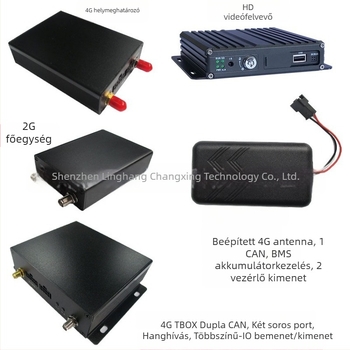jármű TBOX CAN bus RS485 RS232 kommunikációval, GPS helymeghatározó, LD105 modell, GPS pontosítás 5 m, külső tápellátás 9-36V