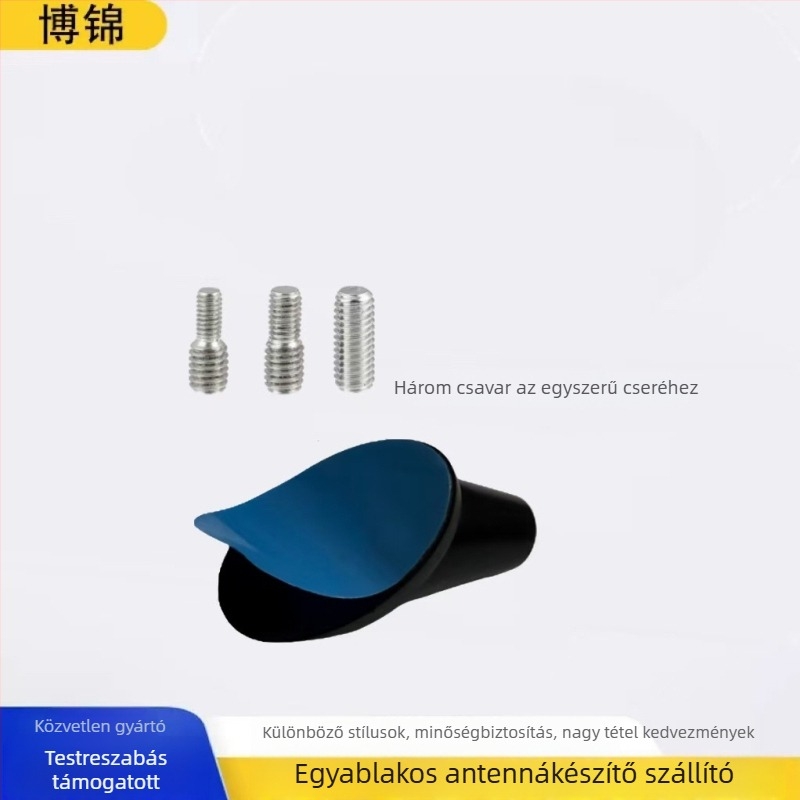 Autórádió antenna menetes szereléssel, általános felhasználású, csavarok M4/M5/M6