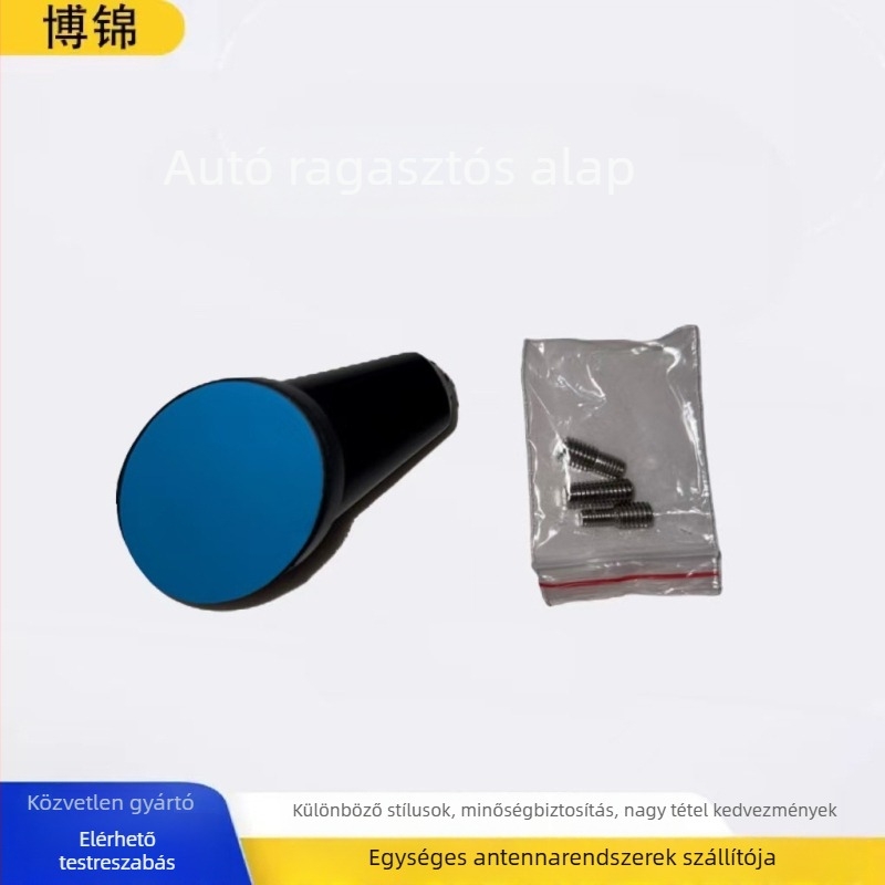 Autórádió antenna menetes szereléssel, általános felhasználású, csavarok M4/M5/M6