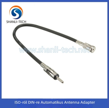 Shanli ISO-DIN autóantenna adapter CD rádióhoz és navigációhoz