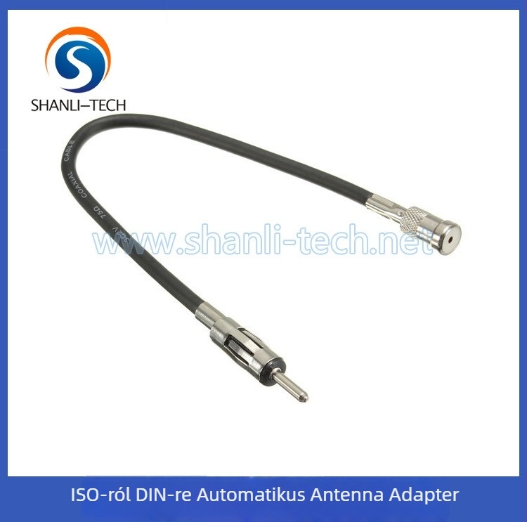 Shanli ISO-DIN autóantenna adapter CD rádióhoz és navigációhoz