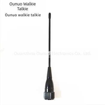 Autórádióhoz való antenna – rugalmas egérfarok formájú antenna, PL259 csatlakozó, 400–470 MHz