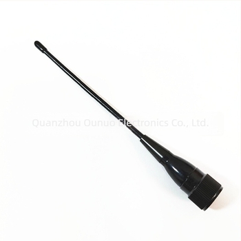 Autórádióhoz való antenna – rugalmas egérfarok formájú antenna, PL259 csatlakozó, 400–470 MHz