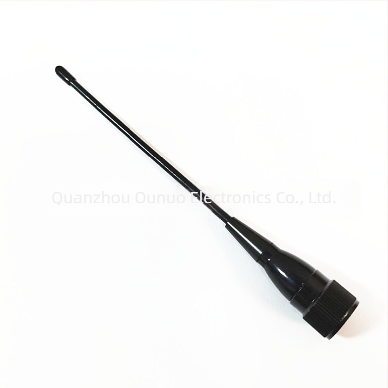 Autórádióhoz való antenna – rugalmas egérfarok formájú antenna, PL259 csatlakozó, 400–470 MHz