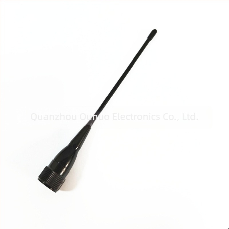 Autórádióhoz való antenna – rugalmas egérfarok formájú antenna, PL259 csatlakozó, 400–470 MHz