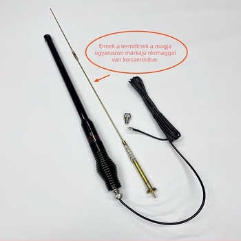 Haoxin autó automata teleszkópos antenna csavaros szereléssel, univerzális kompatibilitás, hosszú élettartam, kód 6920