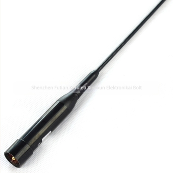 NL-R2 autóba szerelt walkie-talkie antenna, két szegmens, 144/430 MHz, impedancia 50 Ω, nyereség 2,15/3,0 dBi