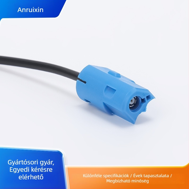 Autó rádió antenna FM/AM jel erősítővel, egyszálas erősítő, Opel csatlakozó, univerzális kompatibilitás, menetbe szerelés, 12V üzem
