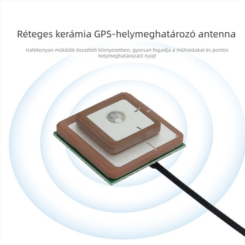 GPS L1/L5 laminált aktív kerámia antenna jármű navigációhoz — magas nyereség