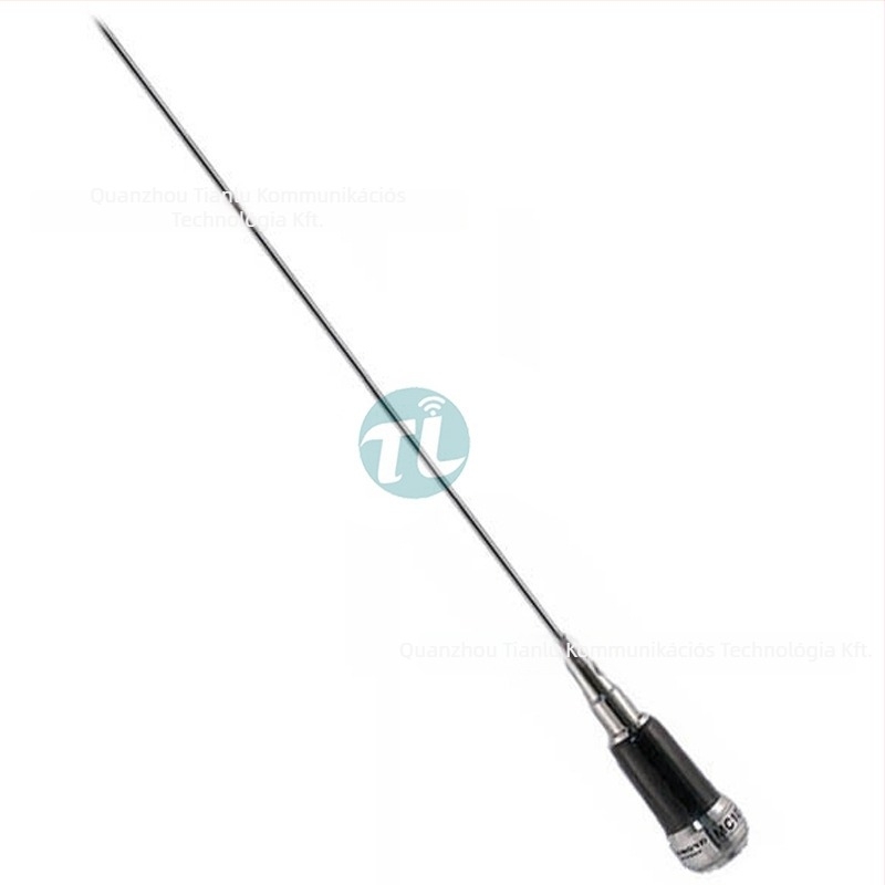 MC101 Járműbe szerelhető VHF antenna 136-174 MHz, rozsdamentes acél rúd, szívófejes rögzítés