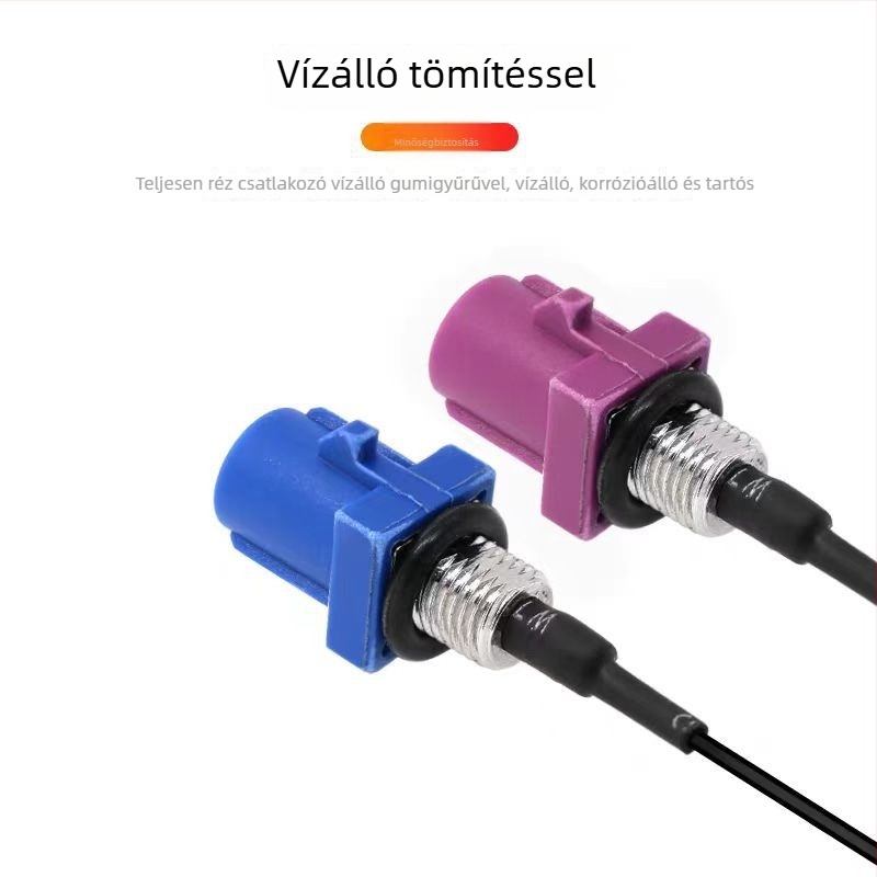 Ipex–Fakra adapter kábel SMB férfi–női RF-kábel GPS autóantenna, vízálló csatlakozás