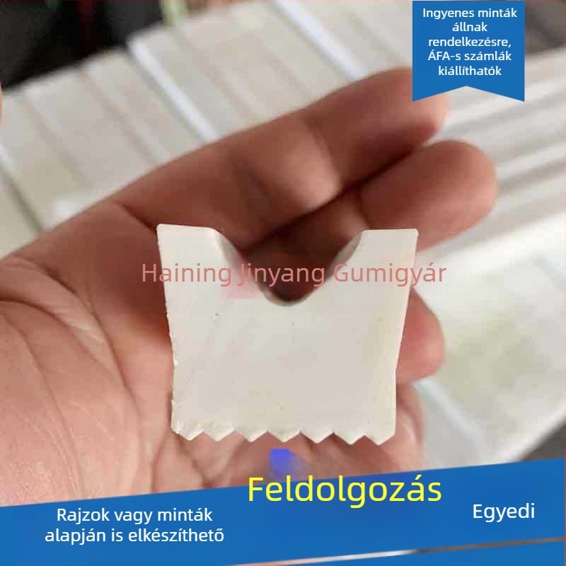 Magas hőmérsékletnek ellenálló szilikonszalag, I-formájú, tömítő és ütésálló szalag görgők számára