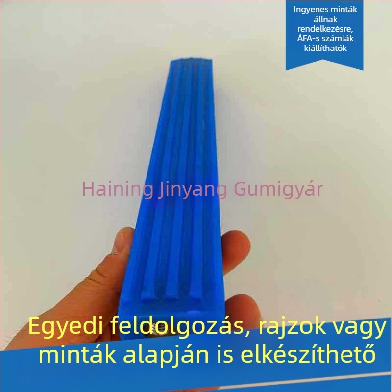 Magas hőmérsékletnek ellenálló szilikonszalag, I-formájú, tömítő és ütésálló szalag görgők számára