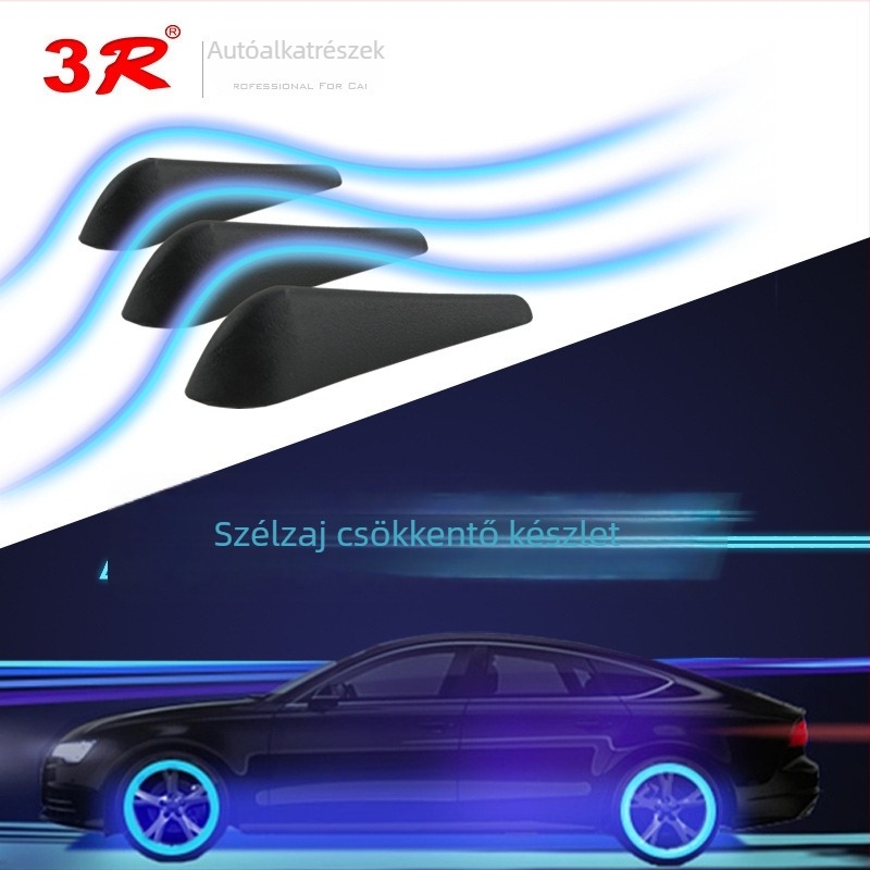 Ütközésgátló dekoratív csík az autó karosszériájára ragasztóval, modell 3R-2134, általános kompatibilitás.