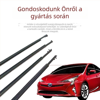 Toyota Prius 2010–2015 autóüveg külső tömítőszalag ajtókhoz és ablakokhoz