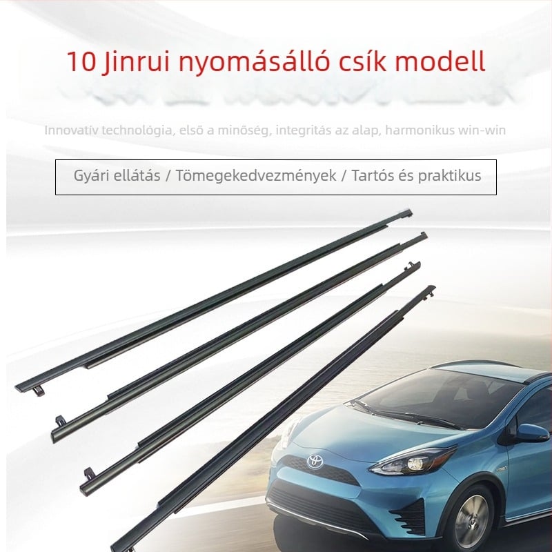 Toyota Prius 2010–2015 autóüveg külső tömítőszalag ajtókhoz és ablakokhoz