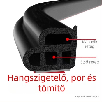 L alakú autó tömítőszalag, Gobang, testreszabható feldolgozás, általános kompatibilitás