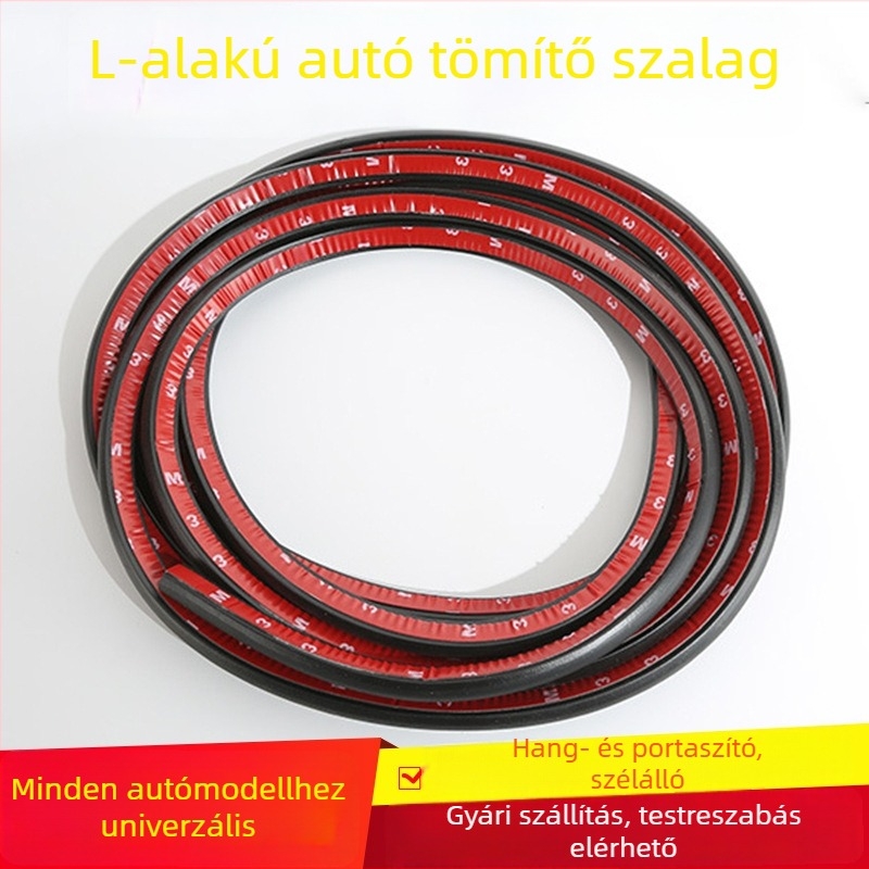 L alakú autó tömítőszalag, Gobang, testreszabható feldolgozás, általános kompatibilitás
