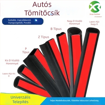 Univerzális autóajtó tömítőszalag – hangszigetelés, ütközések elleni védelem, por- és időjárásálló