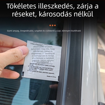 Gumi tömítőszalag Toyota Prado LC250 A-oszlophoz, hangszigetelés a szélvédőnél