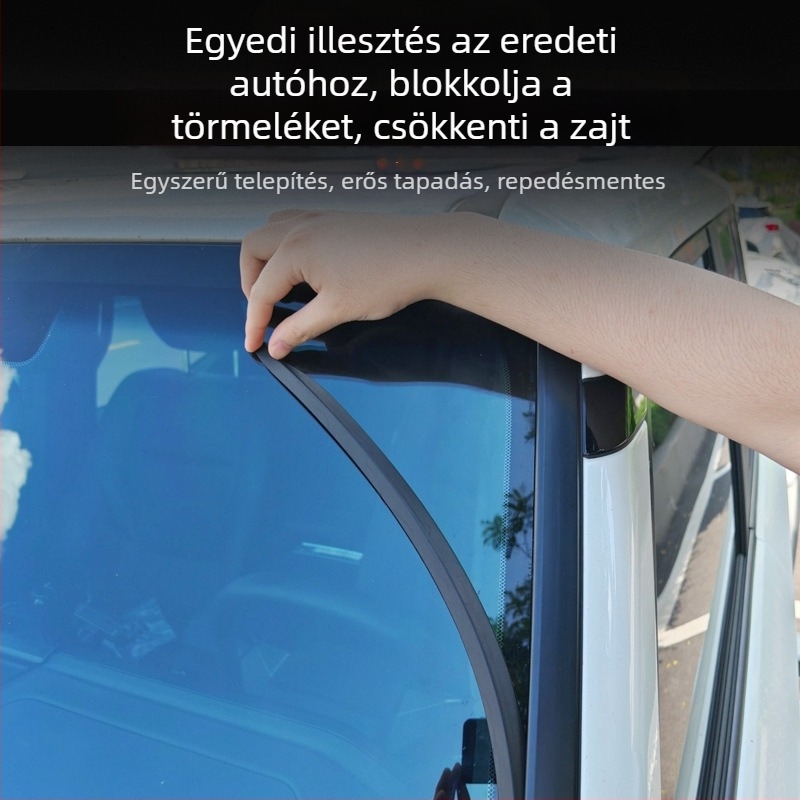 Gumi tömítőszalag Toyota Prado LC250 A-oszlophoz, hangszigetelés a szélvédőnél