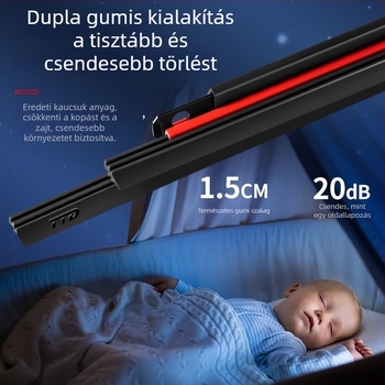 Boneless Wiper Dongfeng Jingyi X3 SUV-hoz, 2016-os modell – To Le Tu, kettős rétegű gumicsík