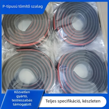 Wohua P-28*12mm autóhabos tömítő szalag, P-típus, 2,2 mm vastagság, hátsó csomagtartóhoz