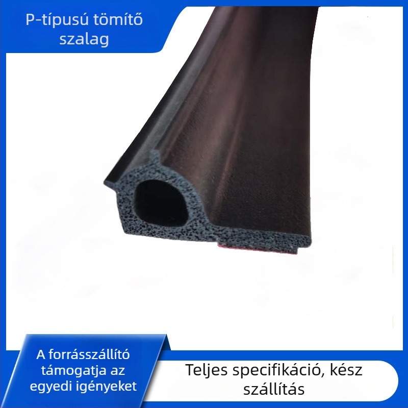 Wohua P-28*12mm autóhabos tömítő szalag, P-típus, 2,2 mm vastagság, hátsó csomagtartóhoz