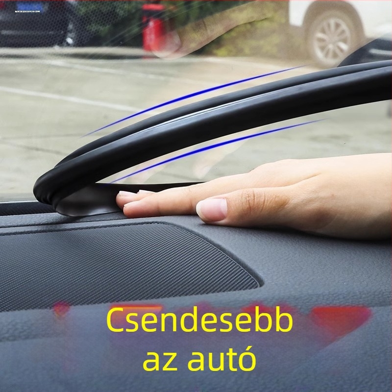 Autó tömítő szalag VS-007 gumi, 1,5 mm, központi konzol és műszerfal számára, univerzális