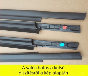 Gumi tömítőcsík autóablakokhoz; szilikon anyag; eredeti gyári ellátás; kompatibilis más modellekkel
