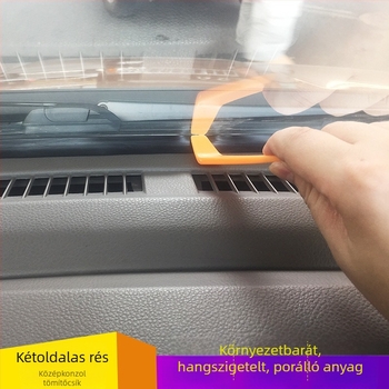 Autó középkonzolra, szélvédőre és műszerfalra való tömítő szalag – gumiból készült hangszigetelő és porvédő