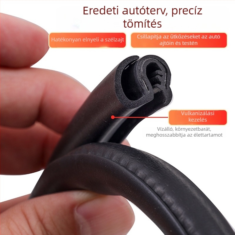 Create Autó B-oszlop tömítő szalag — gumírozott anyag, modell B-oszlop, testreszabható