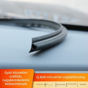 BJ40E központi kezelőpanel tömítőcsík – szilikon, autó tömítés, kompatibilis Bj 40, márka Kzs